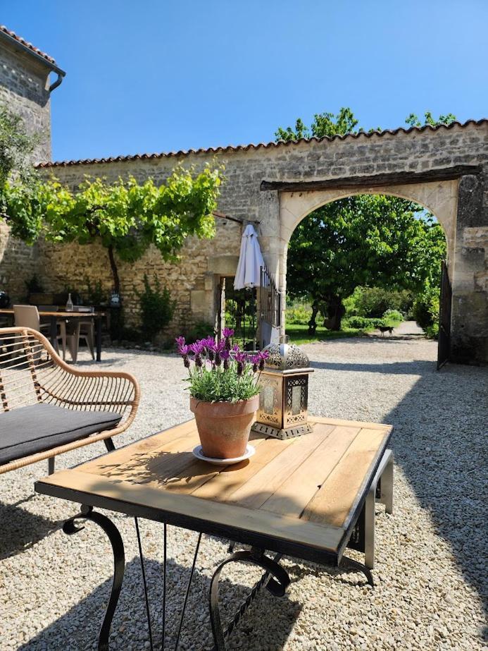 Gîte Le Bonheur Hiersac Exterior foto